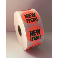 New Item - 1.5" Red Label Roll